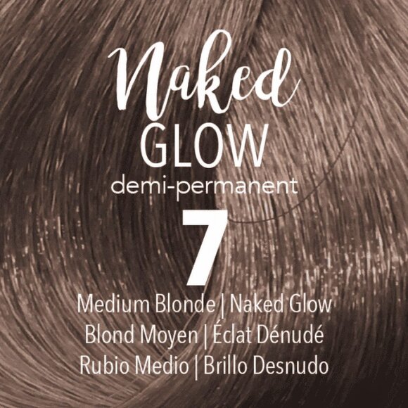 Naked/Medium Blonde 7 - #Mydentity Demi-Permanent Hair Color - Picture 2 of 2